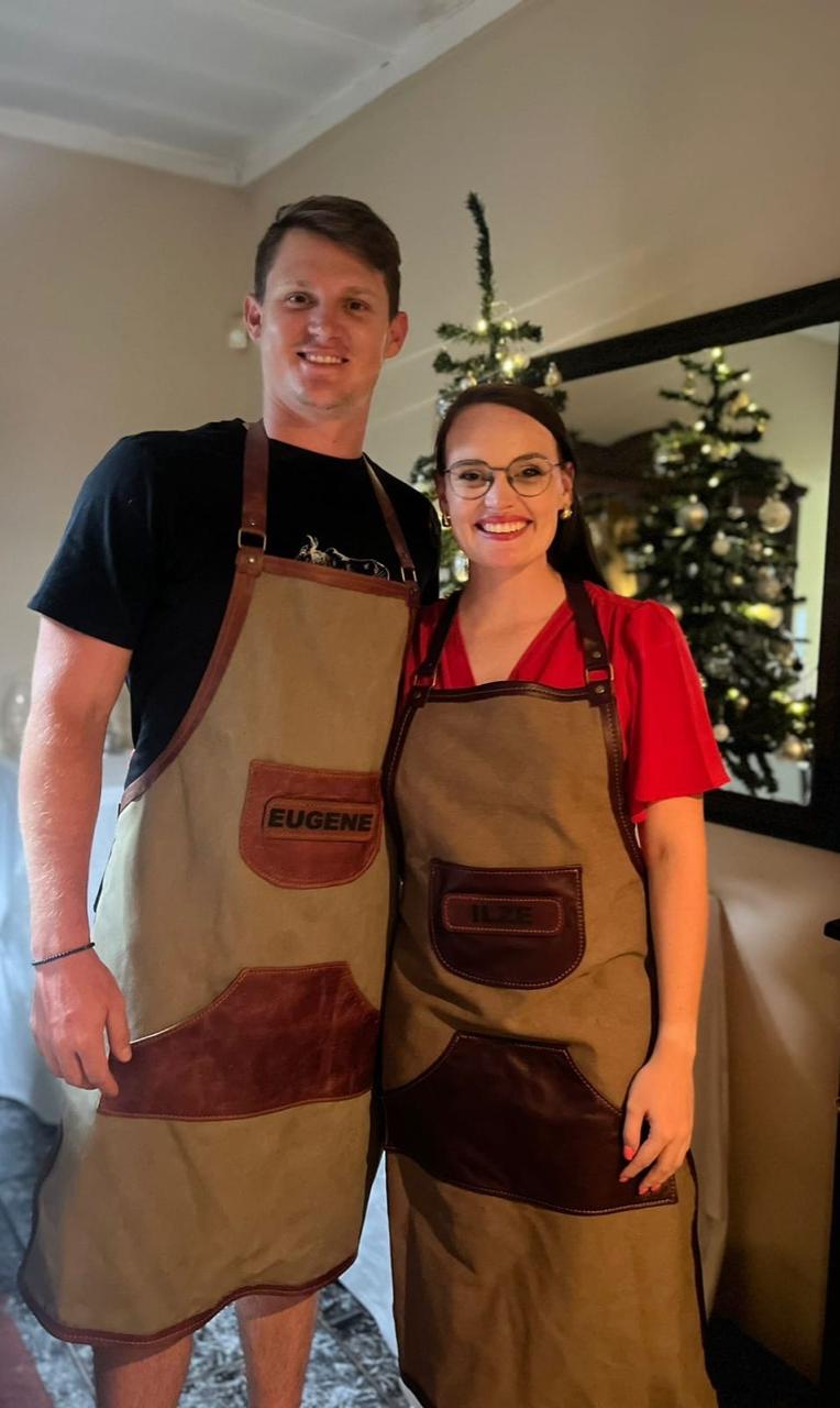 Leather & Canvas Apron