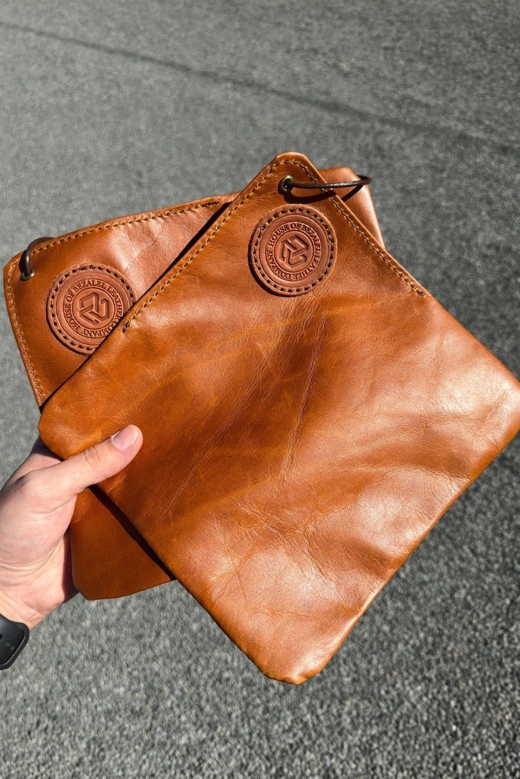 Leather Braai Pot Holders (Pair)