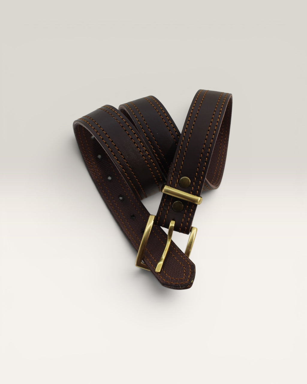38mm Lined Leather Belt