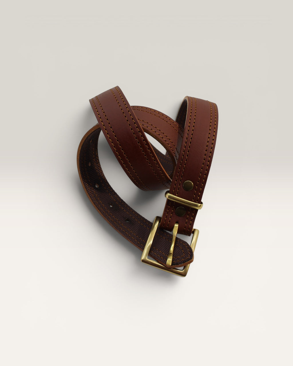 38mm Lined Leather Belt